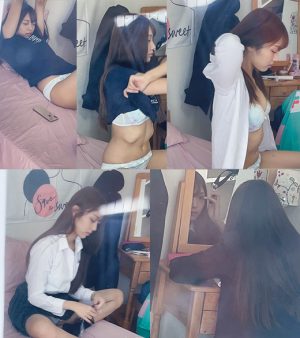 隣に住んでるJK③ 逆さ撮り10日分くらい 私生活盗撮も 3-1